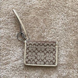 Gold Coach ID holder